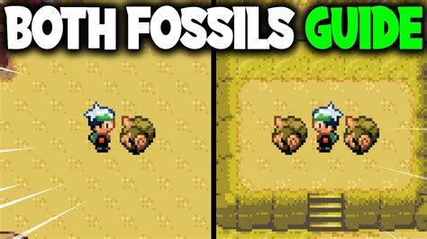 special pokemon emerald fossils.